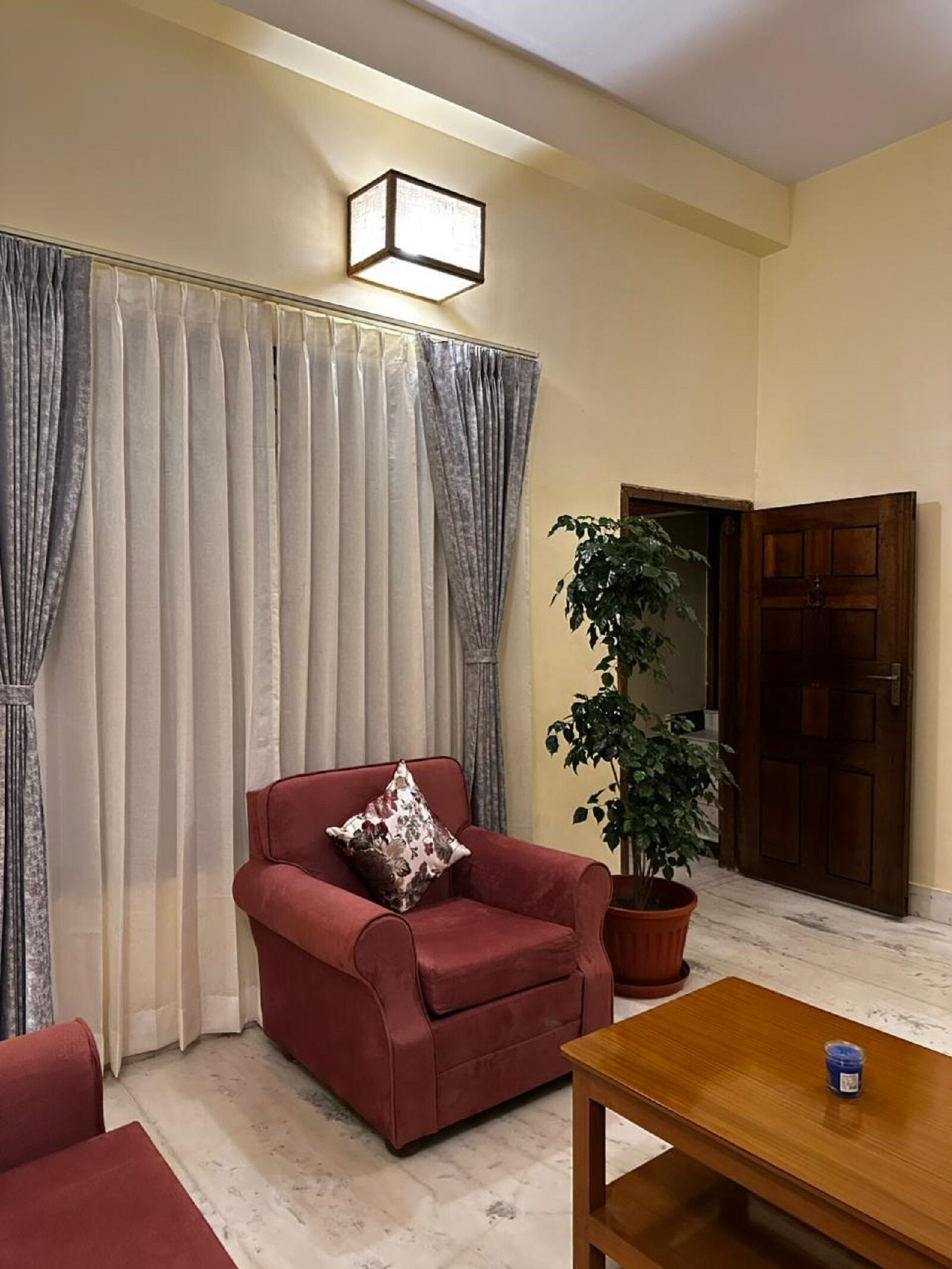 Habitación Deluxe doble | Zona de estar