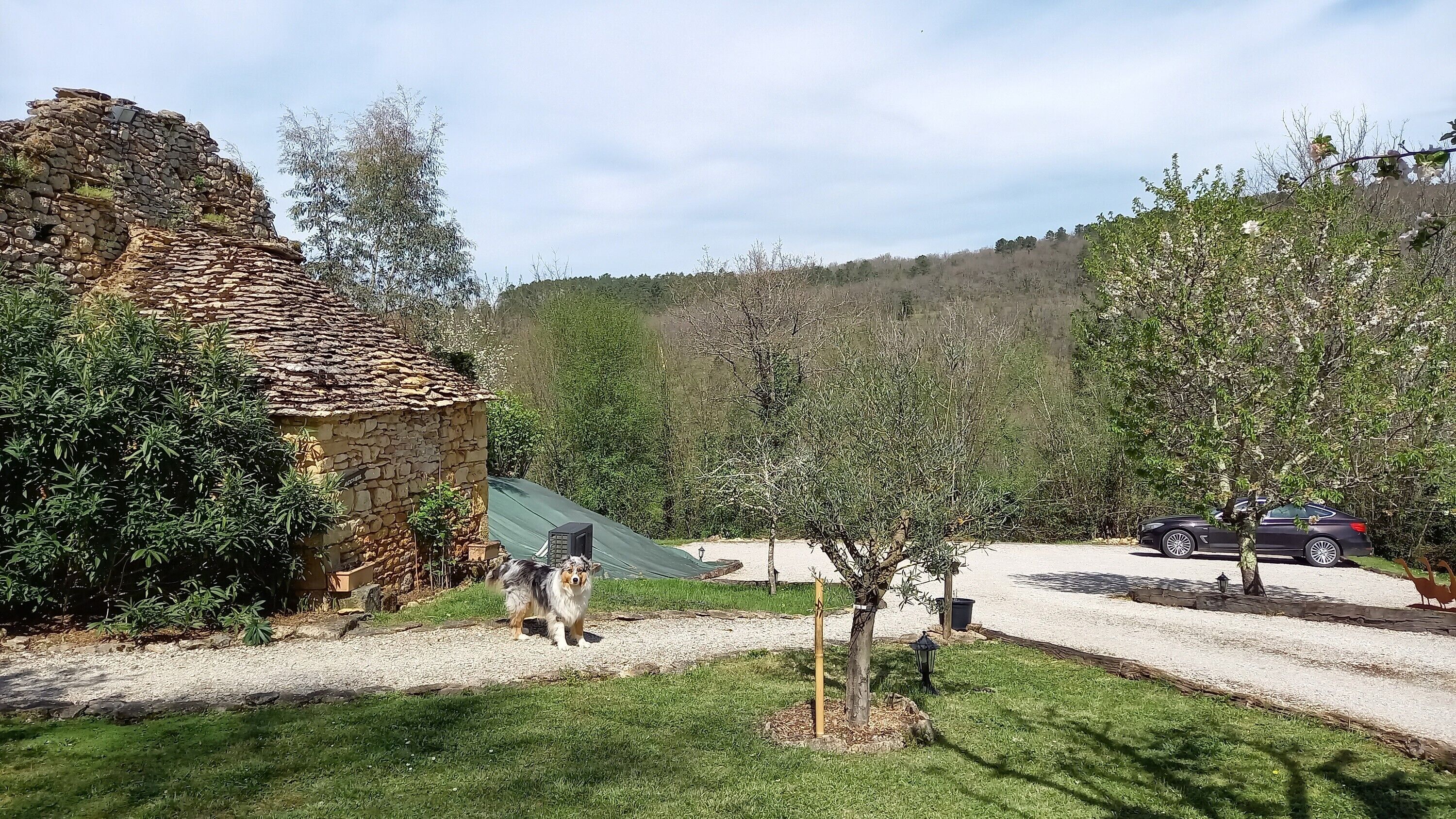 Enceinte de l’hébergement