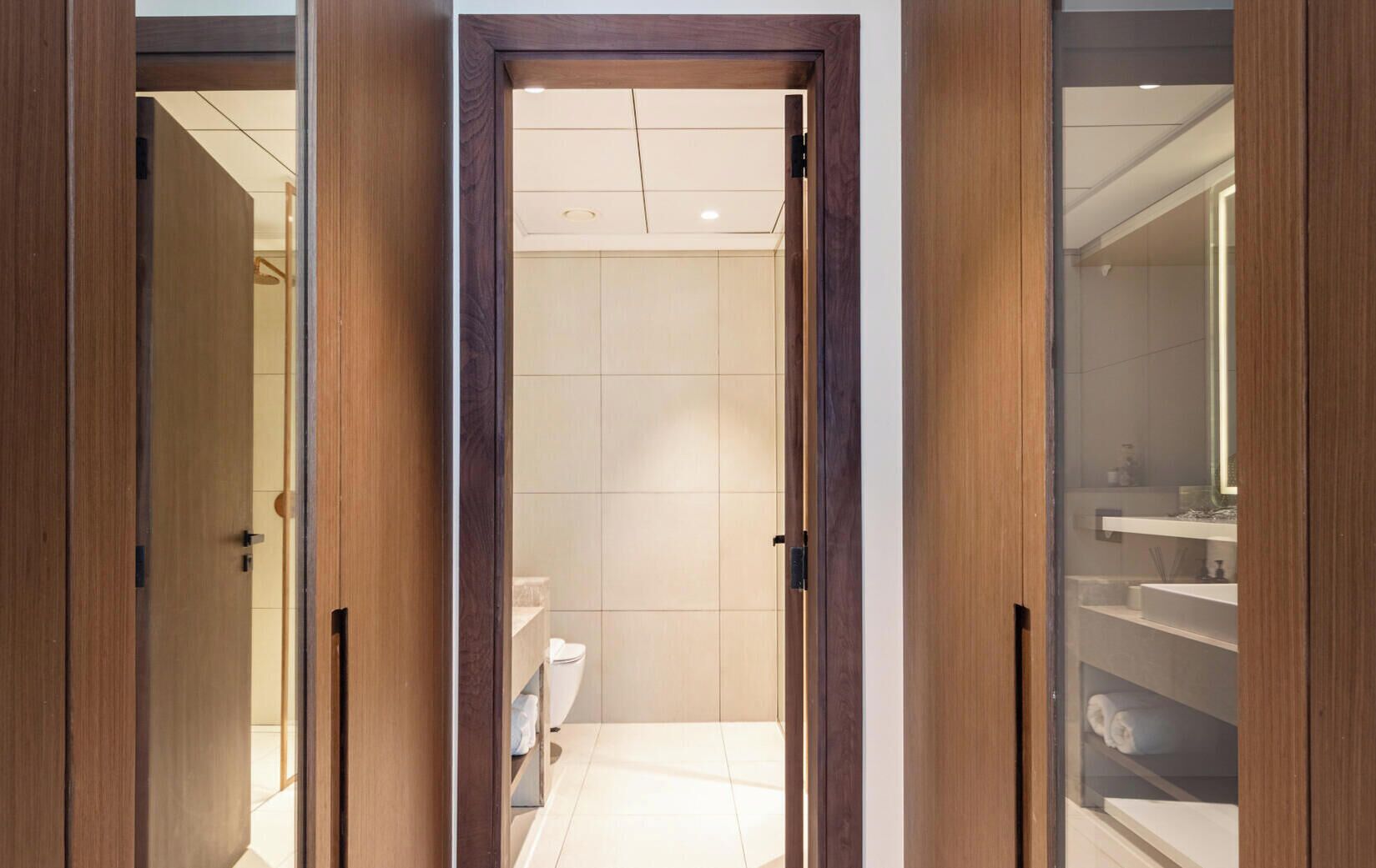 Apartamento superluxo, vista para a cidade | Banheiro