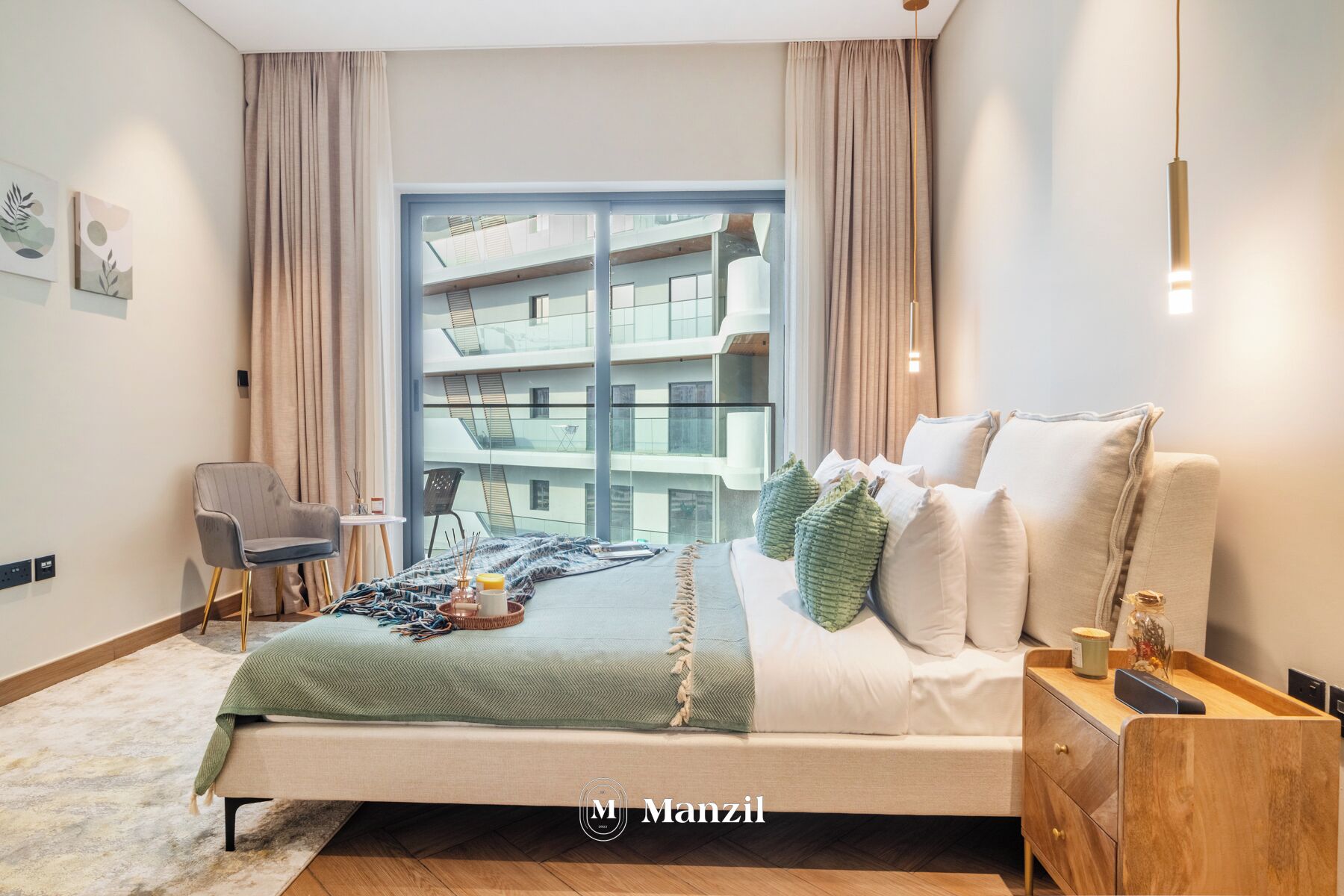 Luxury Apartment, City View | Blackout curtains, iron/ironing board, free WiFi