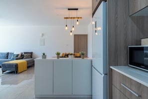 Apartment, 1 Bedroom, Kitchen, City View | Interior - Flair 1-BR Apt. & Balcony in Larnaca (Larnaca)