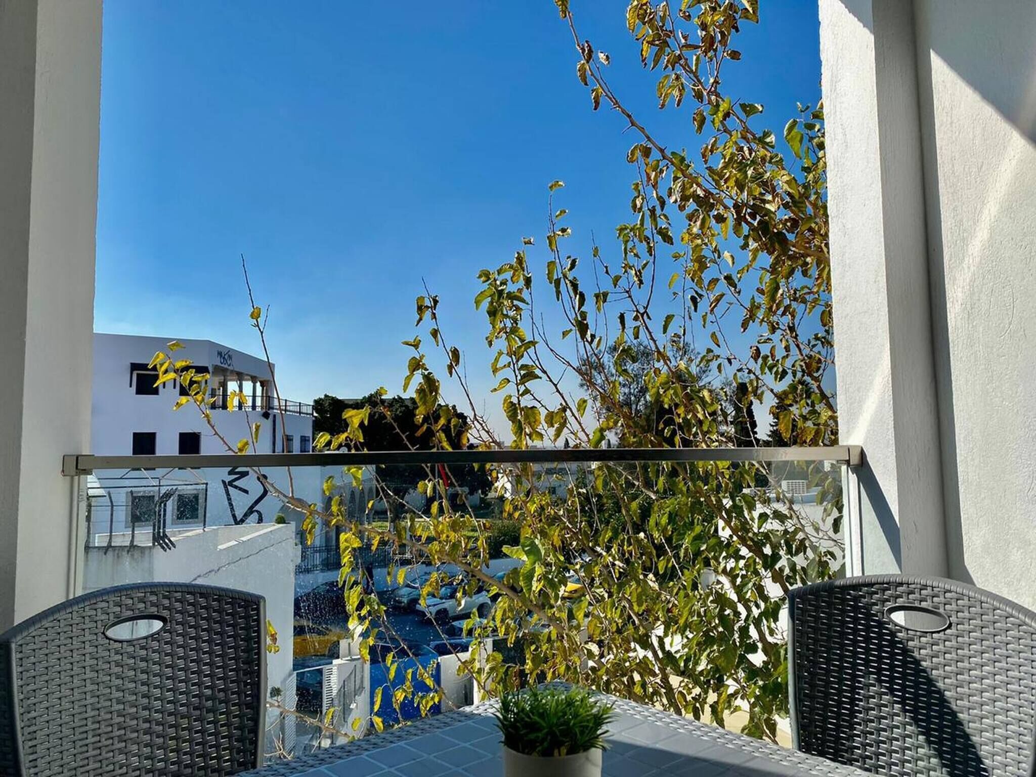 Apartamento, 2 habitaciones, fumadores, balcón | Balcón