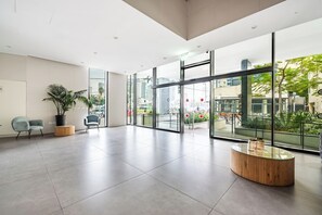 Interior - Nechmia 3BR SeaView apartment in lovely Tel Aviv-Yafo with AC (Tel Aviv-Yafo)