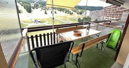 RĂ©sidence Bois d'Aurouze â Studio Confortable avec Terrasse Sud, Vue Imprenable