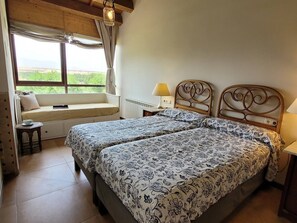 2 bedrooms, travel crib, WiFi, bed sheets