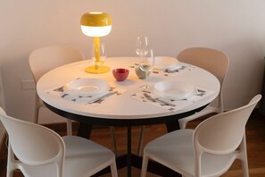 Dining - Sea view holiday home, surrounded by Mediterranean scrub with swimming pool (Chioma)