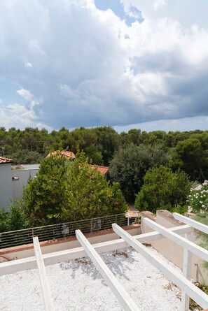 Property grounds - Sea view holiday home, surrounded by Mediterranean scrub with swimming pool (Chioma)