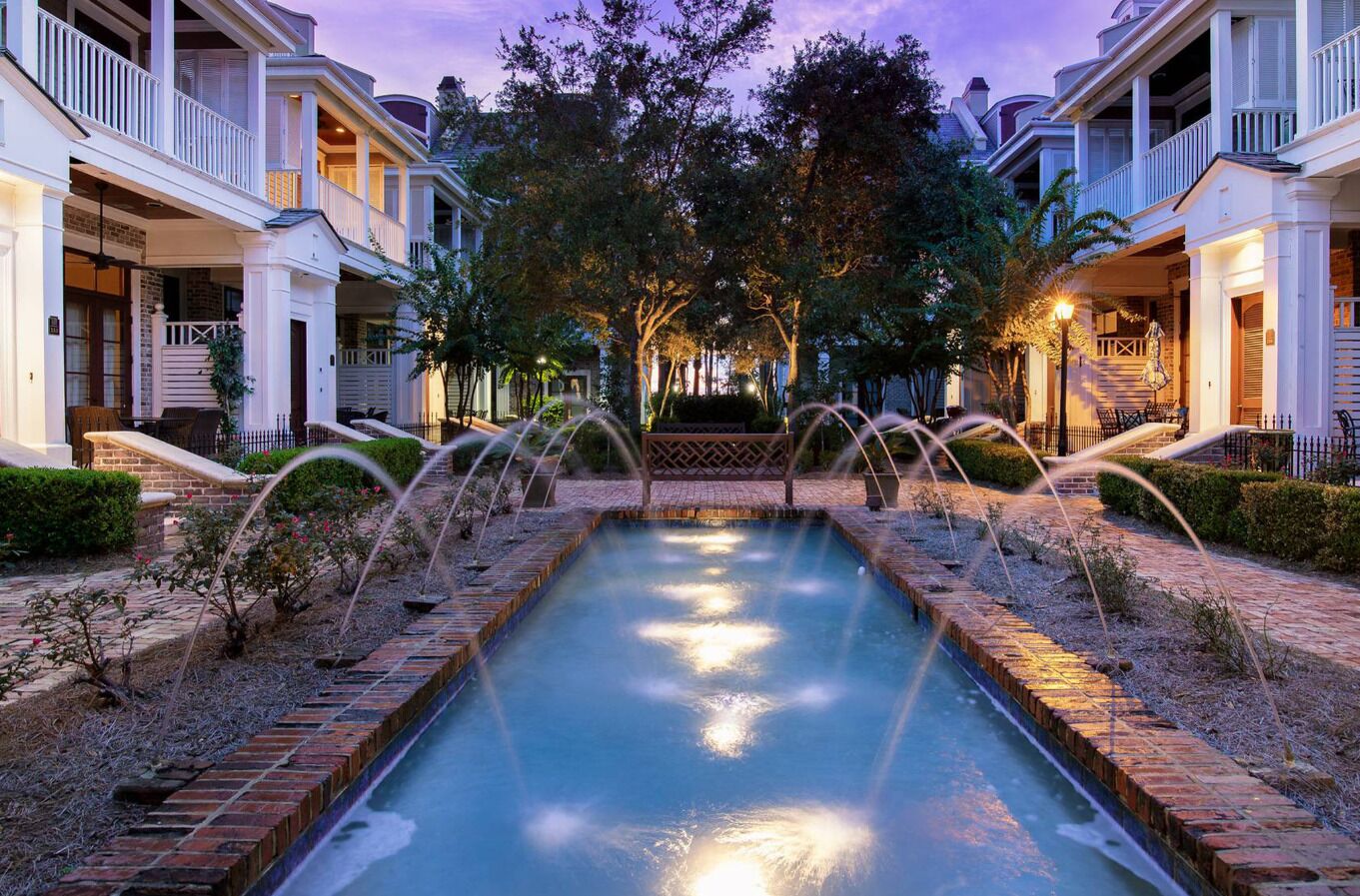 Et oppvarmet basseng