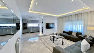 Apartament, 2 dormitoris, fumadors, balcó | Sala d'estar