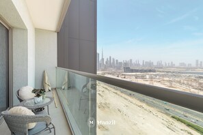 Luxury Apartment, City View | Property grounds - Manzil - 1BR in Sobha with City Views (Dubai)