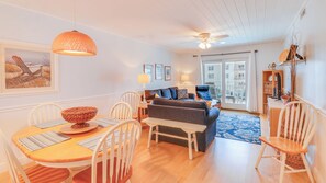 Smart TV - Sea Coast Serenity | Oceanview 2BR Retreat w/ 2 Pools (New Smyrna Beach)