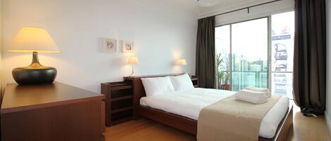 1 Schlafzimmer, Bügeleisen/Bügelbrett, kostenloses WLAN, Bettwäsche