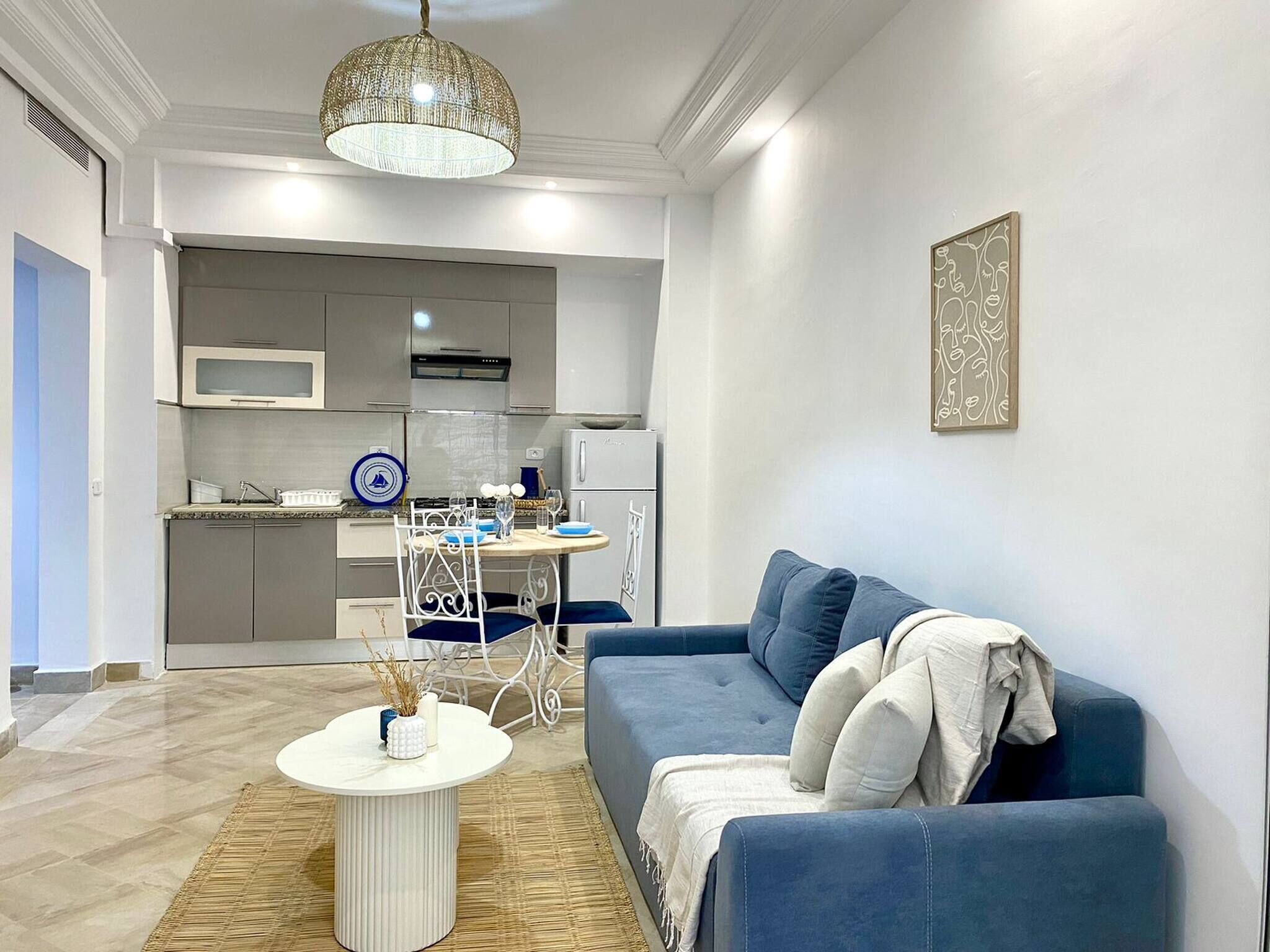 Apartamento, 1 habitación, fumadores | Zona de estar