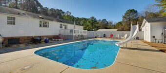 Game Room + Easy ECU Access: Greenville Getaway