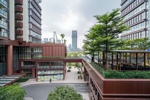 Luxury Apartment, 4 Bedrooms, City View | Exterior - Sunny The Galleria Metropole (ThuThiem)