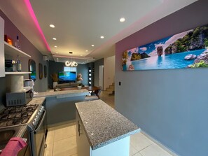 Private kitchen - Family-Ready 4BR Home with TWO Pools – Space, Comfort & Fun (Puerto Morelos)