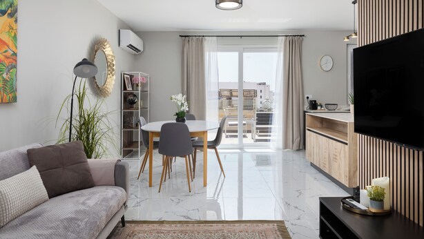 Apartment, 2 Bedrooms, City View | Ruang tamu