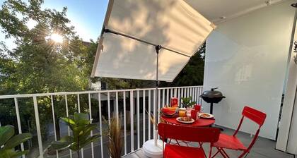 Grape Place pour 4 personnes, avec lave-linge, au cĆur de Pully