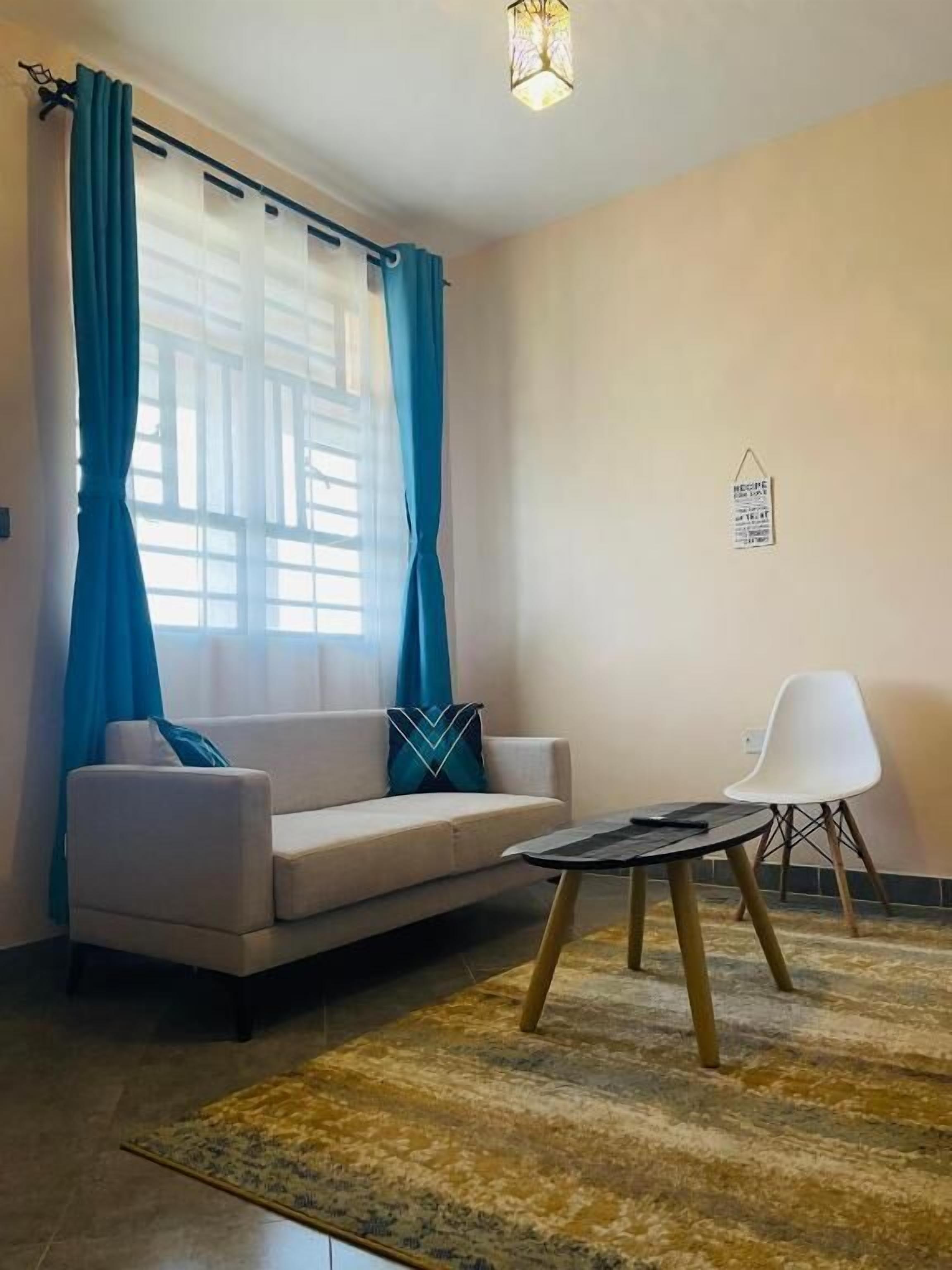 Basic Apartment, Balcony, Hill View | Living area