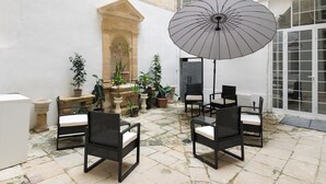 Apartment, 1 Queen Bed, City View | Terrace/patio - Classic APT with Internal Court Yard (Valletta)