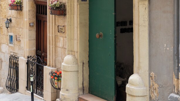 Apartment, 1 Queen Bed, City View | Exterior detail - Classic APT with Internal Court Yard (Valletta)