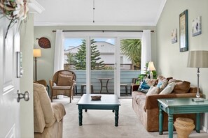 Condo, 2 Bedrooms | Living area - Quail Hollow A8-1u 2 Bedroom Condo (St. Augustine)