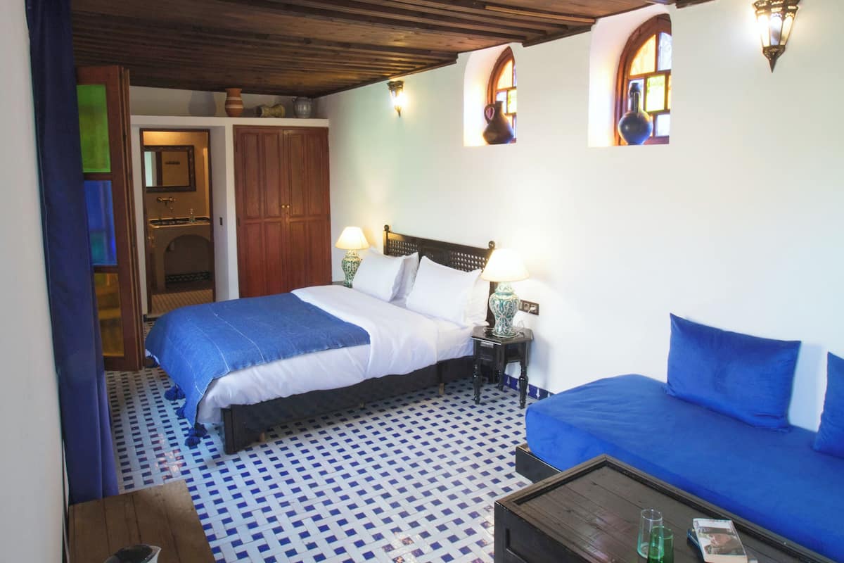 Chambre Double Confort, balcon, vue montagne