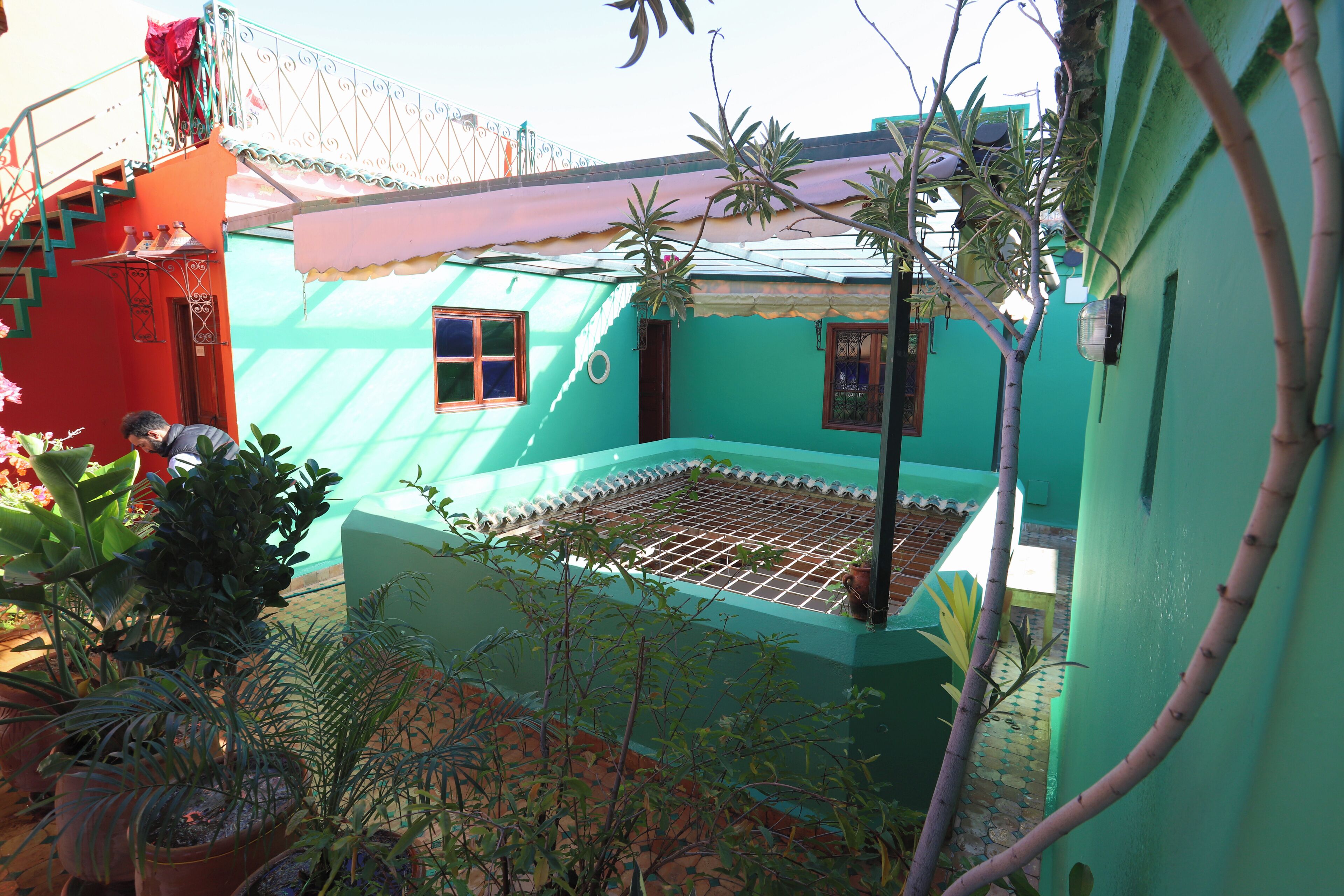 Enceinte de l’hébergement