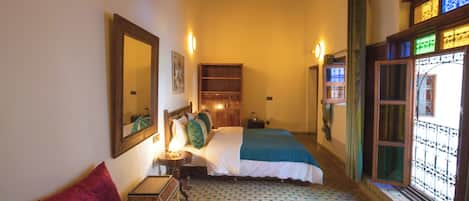 Luxury-Doppelzimmer, Balkon, Blick auf den Innenhof