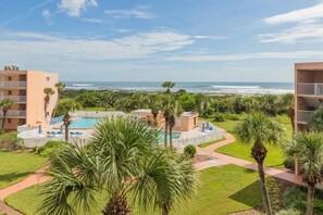 Condo, 2 Bedrooms | Pool - Stbt 405: Beachside Condo With Pool & Elevator 2 Bedroom Condo (St. Augustine)