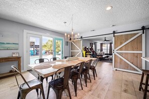 House, 5 Bedrooms | Dining - Canal Front Beach Home - Flagler Beach, Florida 5 Bedroom Home (Flagler Beach)