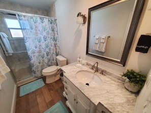 House, 3 Bedrooms | Bathroom - Beach Cottage On C Street 3 Bedroom Home (St. Augustine)