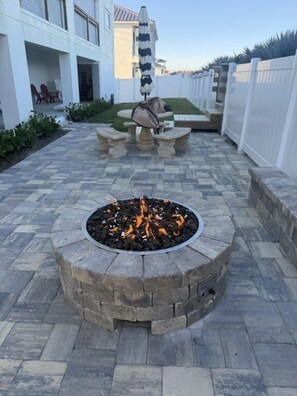 Apartment, 1 Bedroom | Terrace/patio - The White House On Flagler Beach - Unit 12 1 Bedroom Apts (Flagler Beach)