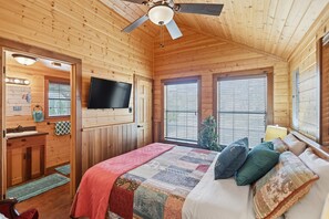 小屋, 2 间卧室 | 2 多间卧室、笔记本电脑工作区、免费 WiFi