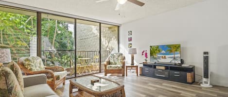 Condo, 1 Bedroom | Living area | Smart TV