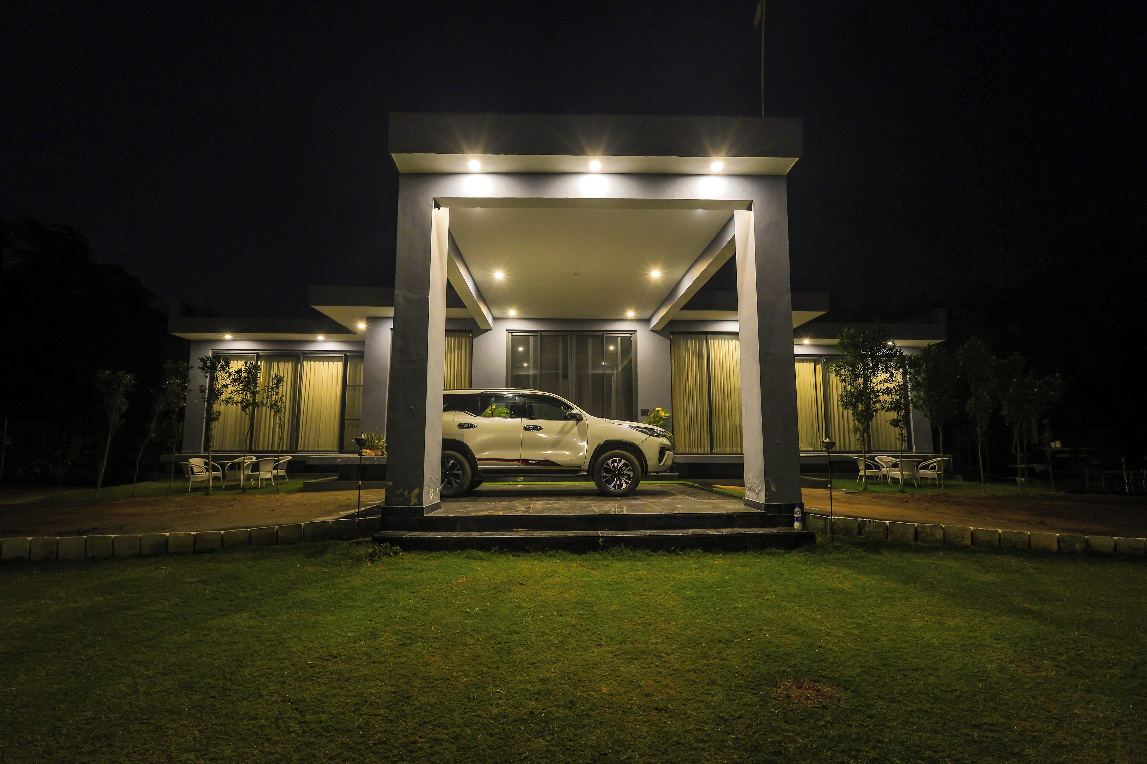 Enceinte de l’hébergement