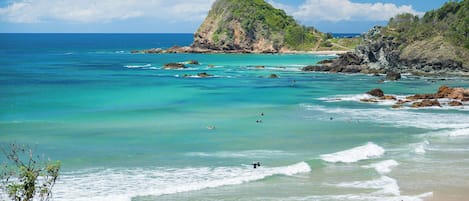Beach nearby