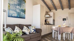 Living area - Castelsardo Apartment - Between Blue and Heavenly A beautiful view of the sea (Castelsardo)