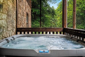 Baignoire à remous extérieure