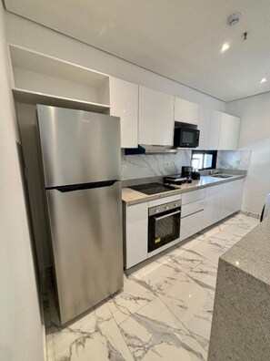 Microwave, oven, stovetop