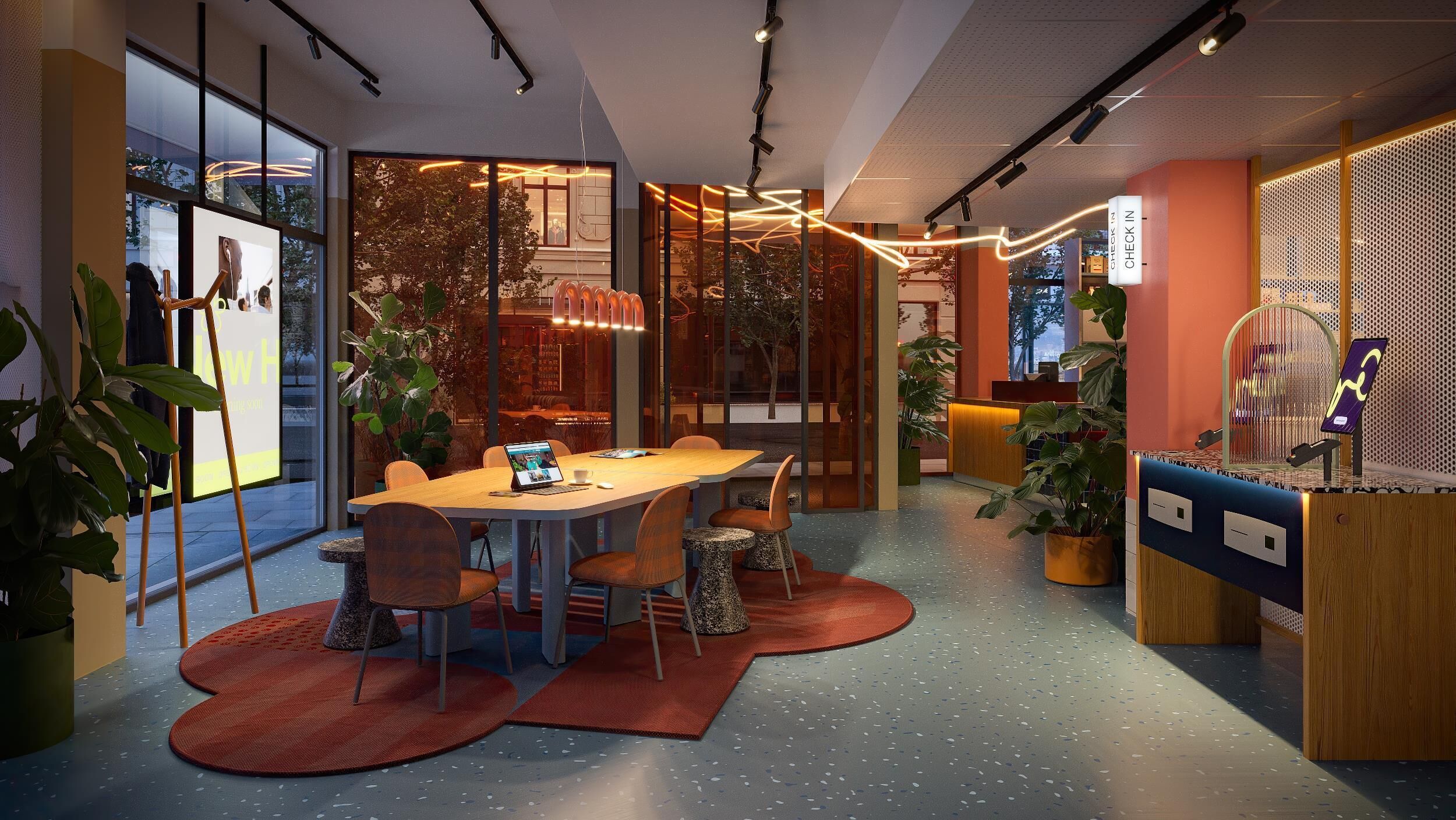 منطقة الاستقبال