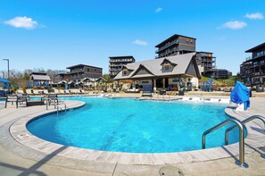 Indoor pool, a heated pool - Resort-Style Mountain Escape with Private Pool & Waterpark Access (Sevierville)
