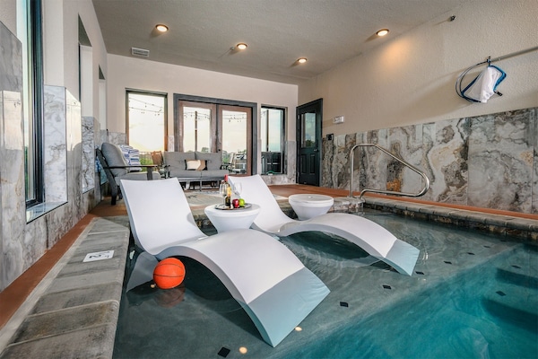 Private indoor pool - heated for year round swimming!