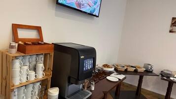 Frokost på farten hver dag (mot et tillegg)