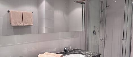 Towels, toilet paper