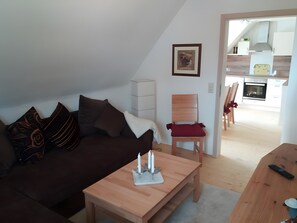 TV - Apartment Gerti, approx. 45 m², in the attic (Schauenburg)