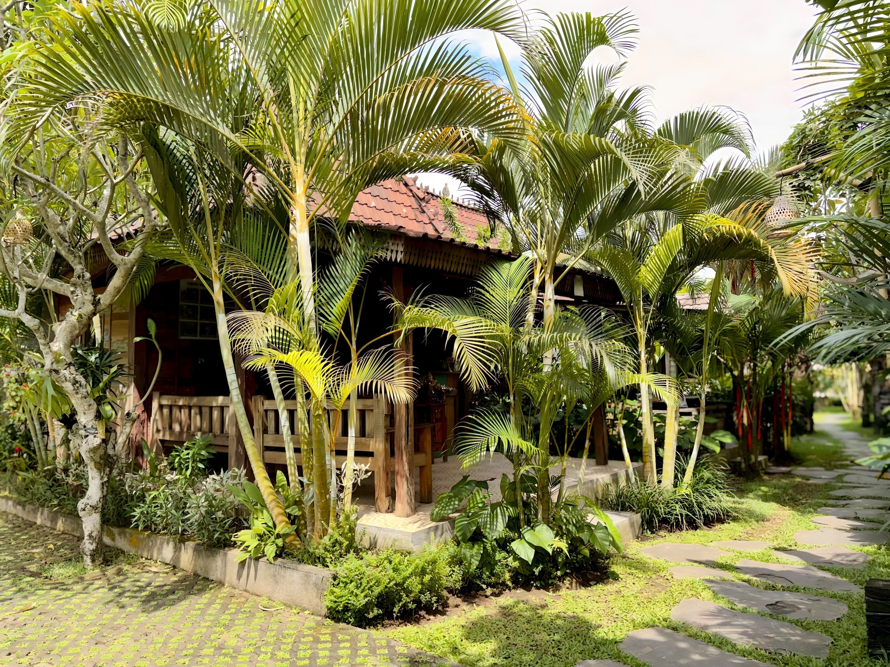 Coin salon dans le hall