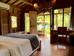 Superior Cottage, Balcony, Garden View | Garden view - Green Space Ubud (Ubud)
