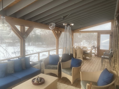 Beautifully restored Farmhouse on 64 acres+++