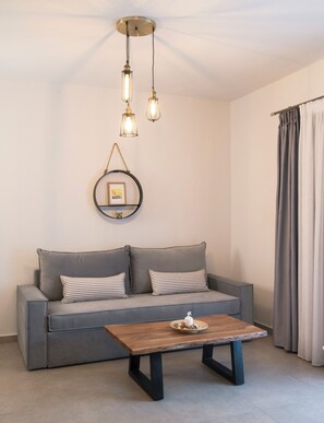 Eurynome | Living area - Villa Melia Luxury Suites (Aristotelis)